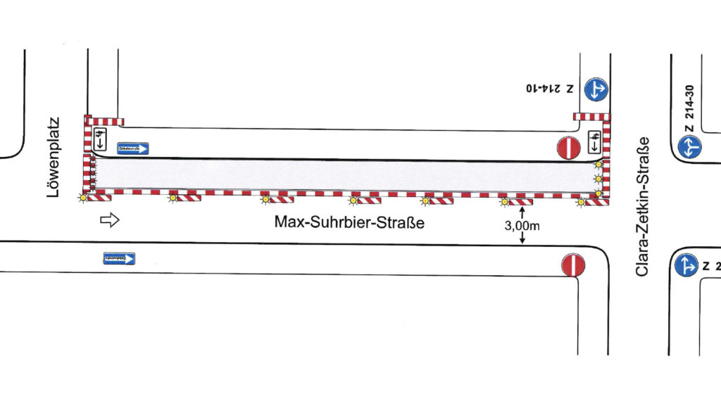 Gehwegabschnitt der Max-Suhrbier-Straße wird instand gesetzt | 1