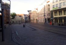 Hauptpost am Marienplatz vor der Schließung