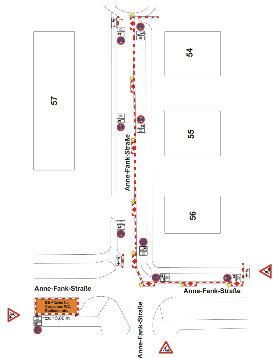 Gehweginstandsetzung in der Anne-Frank-Straße | 1