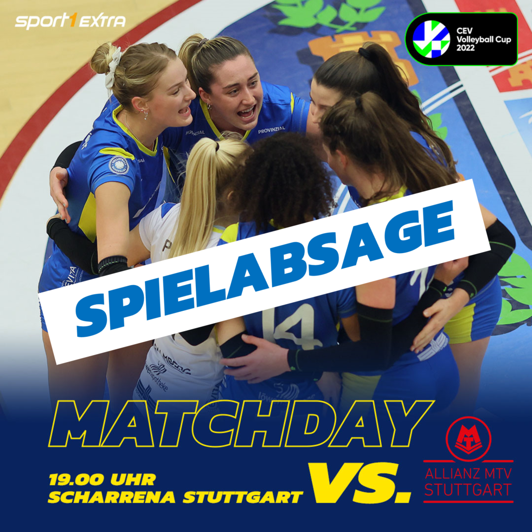 Absage des CEV-Viertelfinals gegen Stuttgart | 1