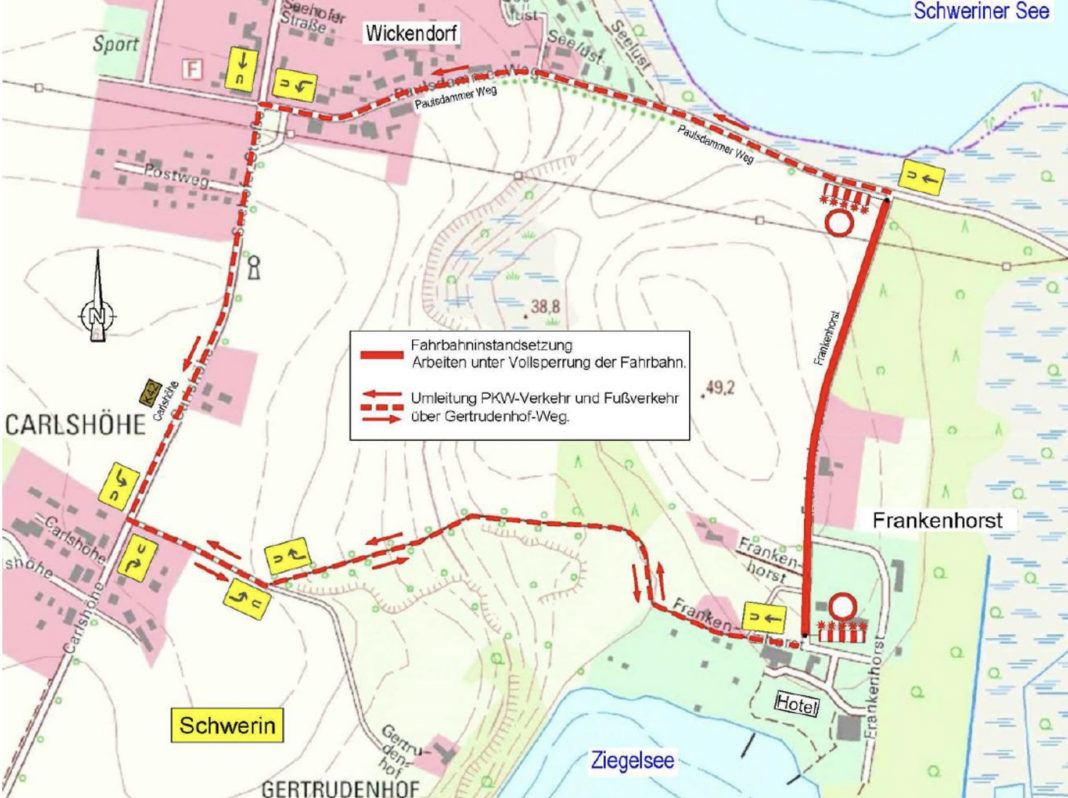 Fahrbahninstandsetzung im Bereich Frankenhorst | 1