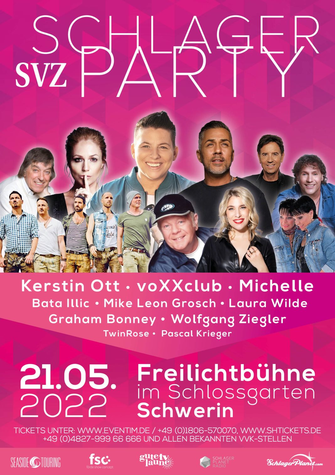 SVZ Schlagerparty zieht am 21. Mai endlich die Schlagerfans erneut nach Schwerin | 1