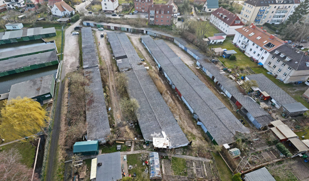 Garagenanlage Schwälkenberg in der Werdervorstadt wird abgerissen | 1