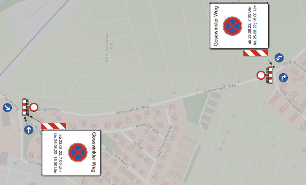 Fahrbahninstandsetzung Gosewinkler Weg | 1