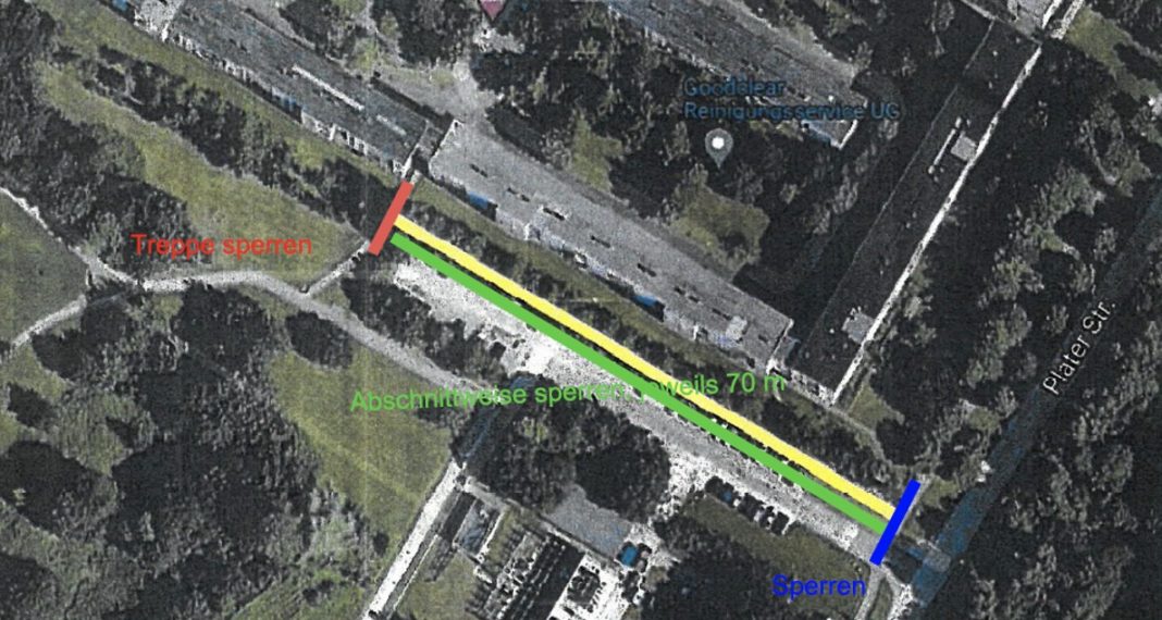 Gehweginstandsetzung in der Wittenberger Straße | 1