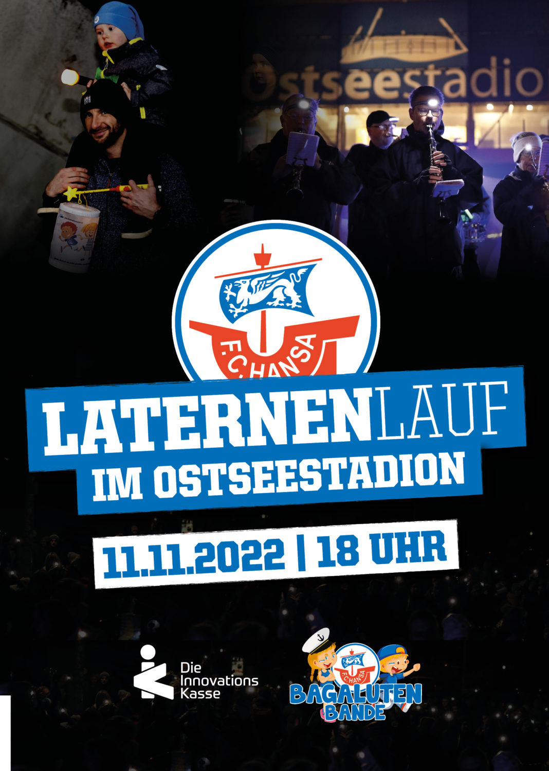 Auf zum Ostseestadion! Größter Laternenumzug Mecklenburg-Vorpommerns | 1