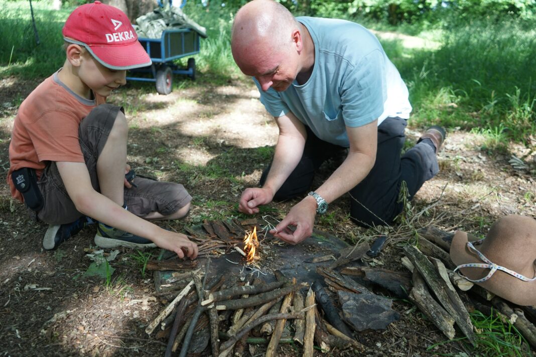 Vater Kind Wochenende im Schloss Dreilützow | 1