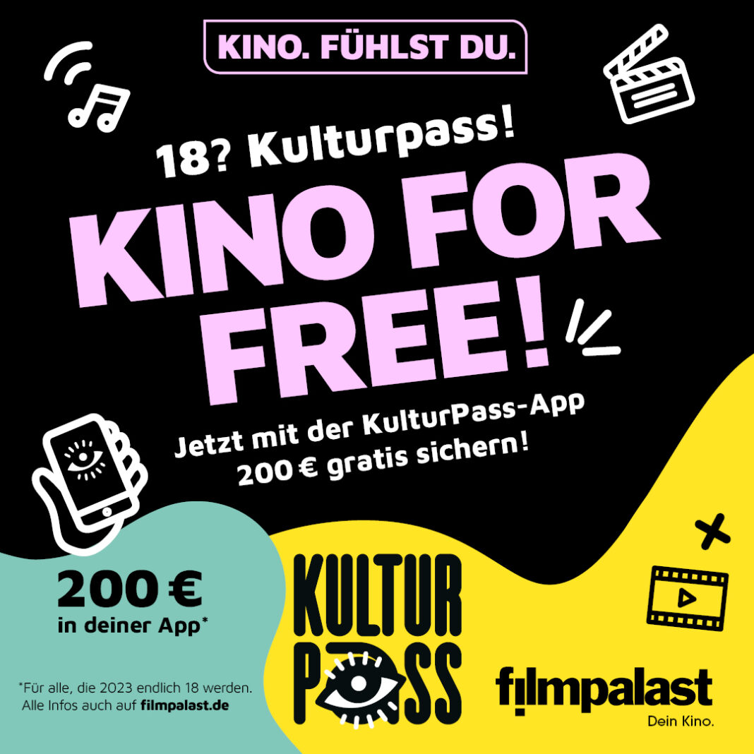 Alle 18-jährigen: Gratis ins Kino mit dem Kulturpass | 1