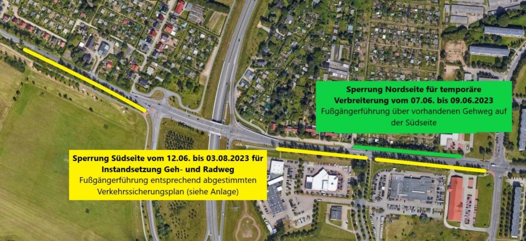 Instandsetzung Geh- und Radweg Gadebuscher Straße und der Lärchenallee | 1