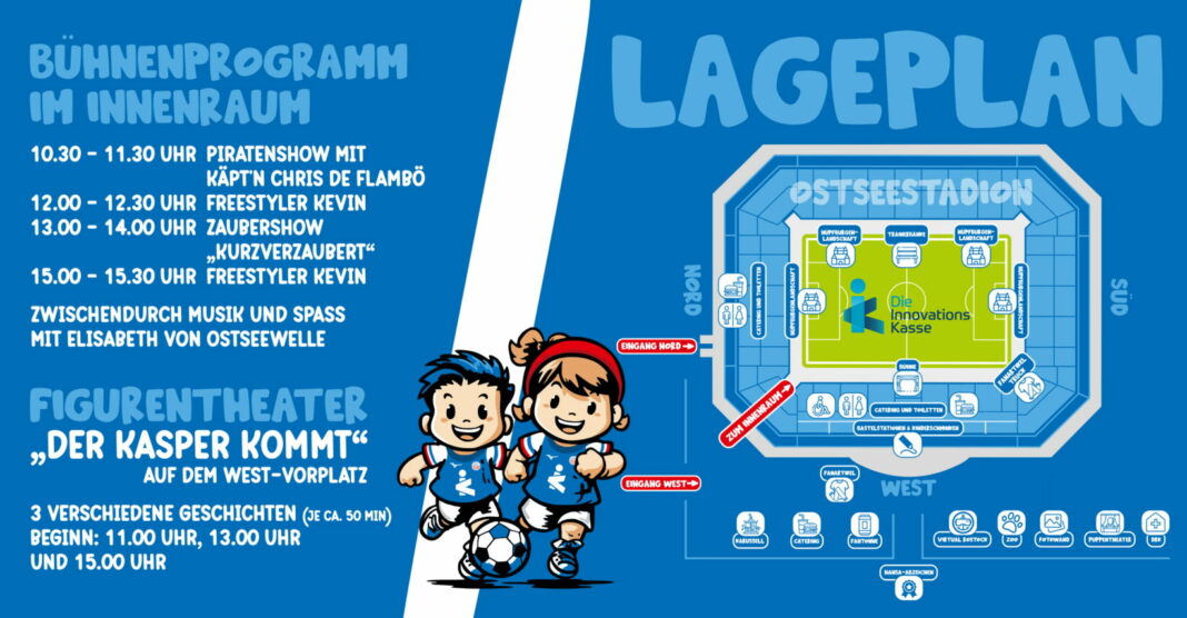 Großes "KINDERFEST" im Ostseestadion | 1