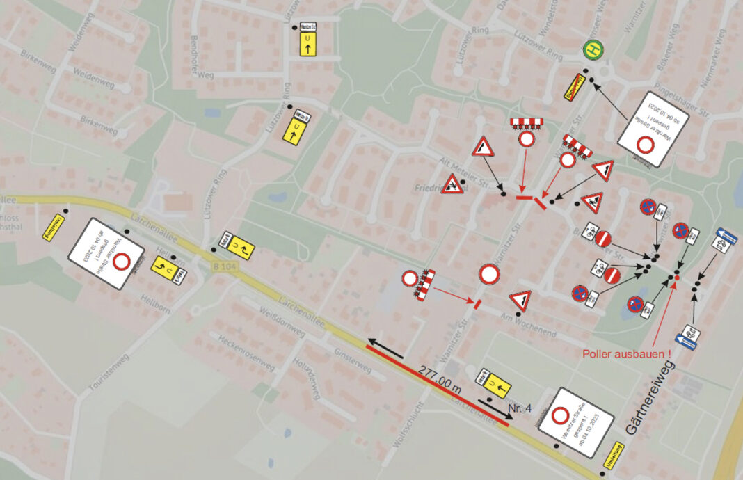 Fahrbahninstandsetzung in der Lärchenallee | 1