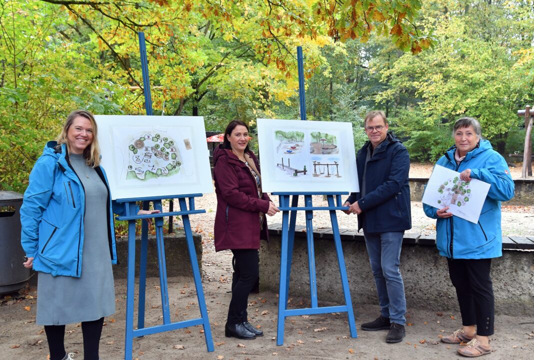 Tiere erobern den traditionsreichen Spielplatz am Zwergflusspferd-Haus | 1