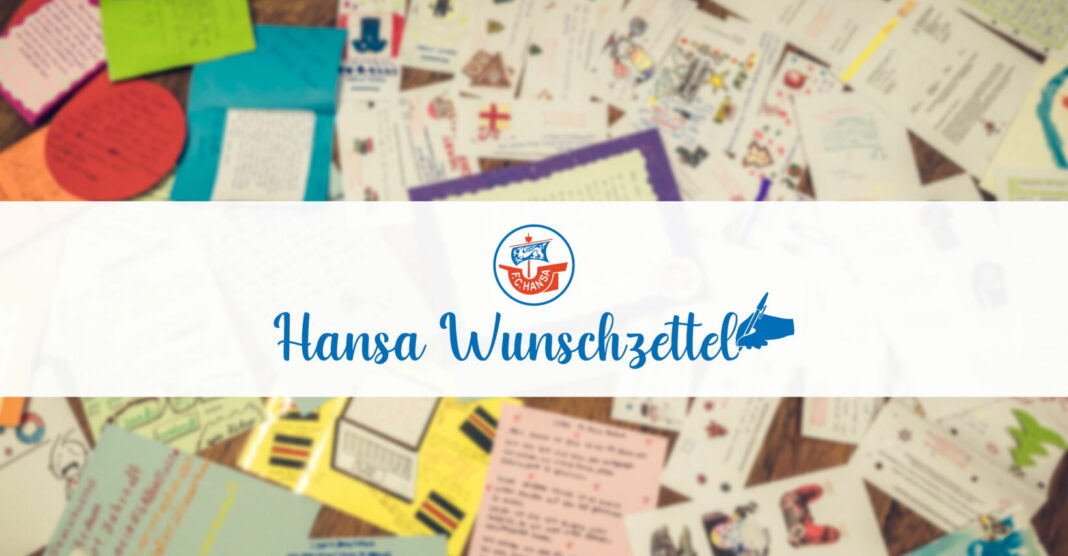 "MV für Hansa - Hansa für MV": Wunschzettel-Aktion auch zu Weihnachten 2023 | 1