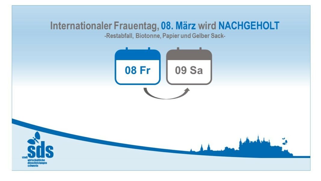 Änderung der Entsorgungstermine durch den Frauentag  | 1