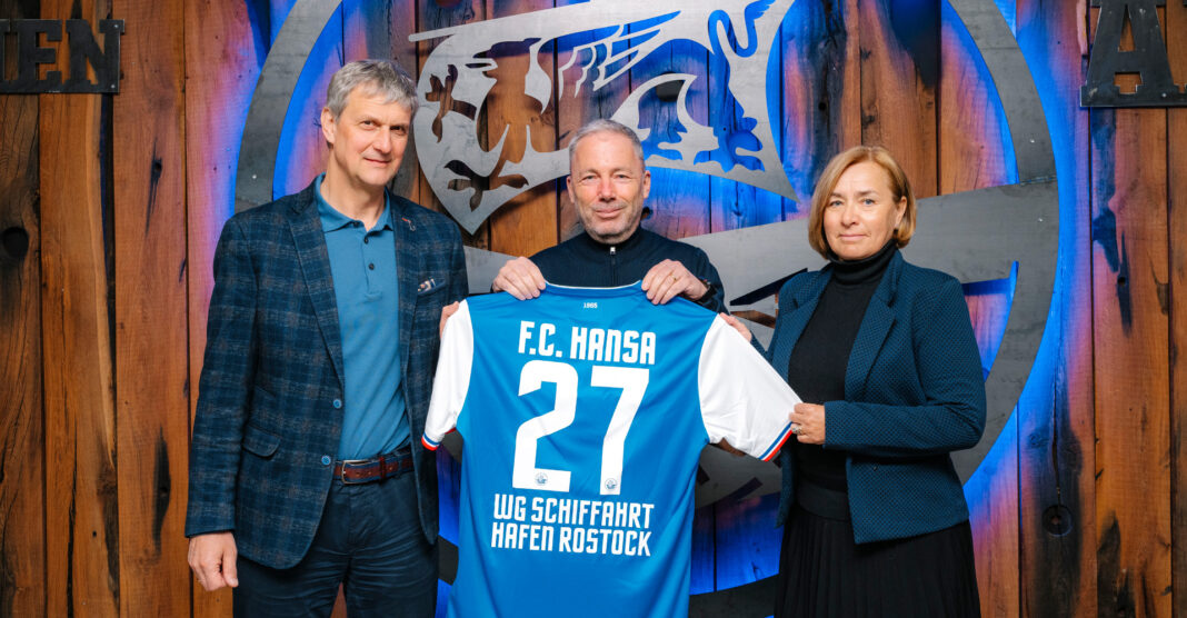 F.C. Hansa Rostock und Wohnungsgenossenschaft Schiffahrt-Hafen Rostock verlängern Partnerschaft | 1