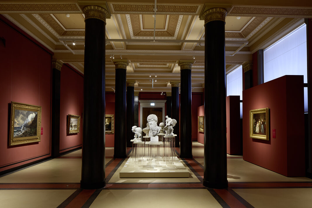 Raumaufnahme bzw Detail zur Publikation der Neueröffnung des SMS im Jahr 2025