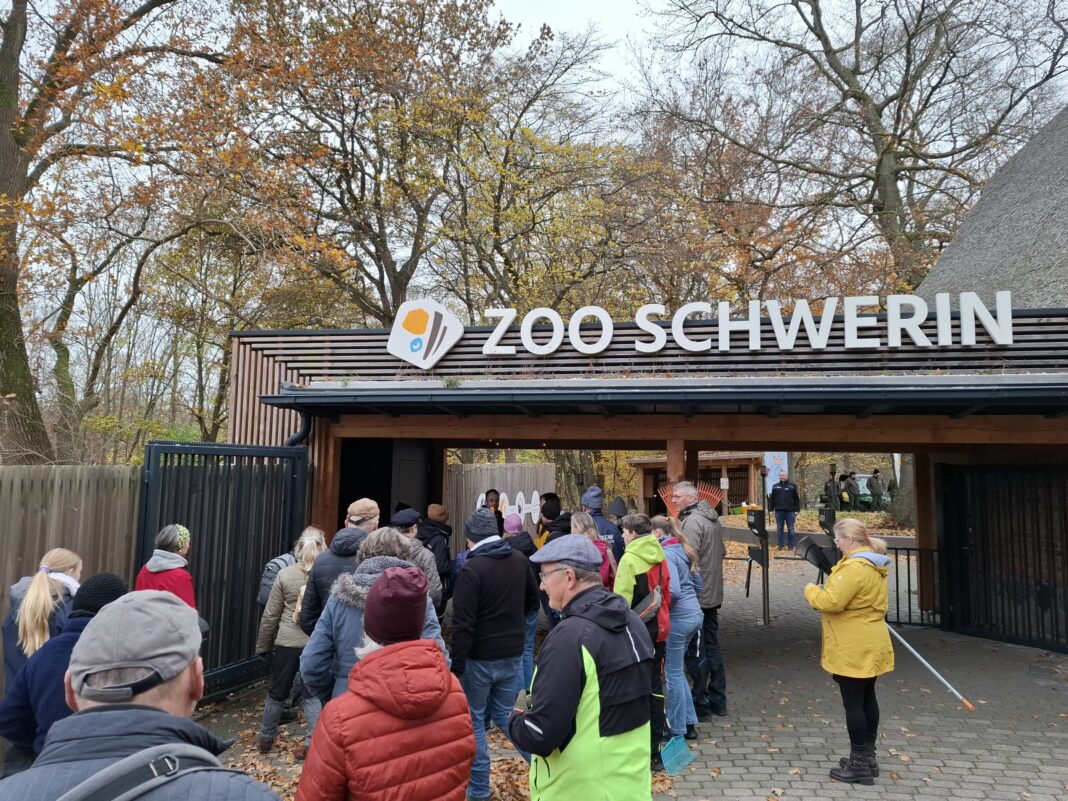 Herbstputz Archivbild (C) Zoo Schwerin