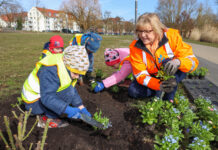Bunter Beitrag zum Frühjahrsputz