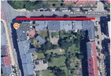 Gehweginstandsetzung in der Walther-Rathenau-Straße